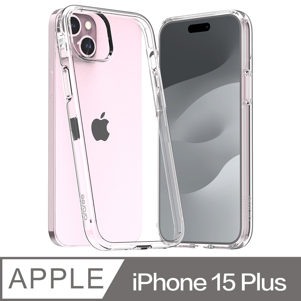 Araree Apple iPhone 15 Plus 抗衝擊透明保護殼