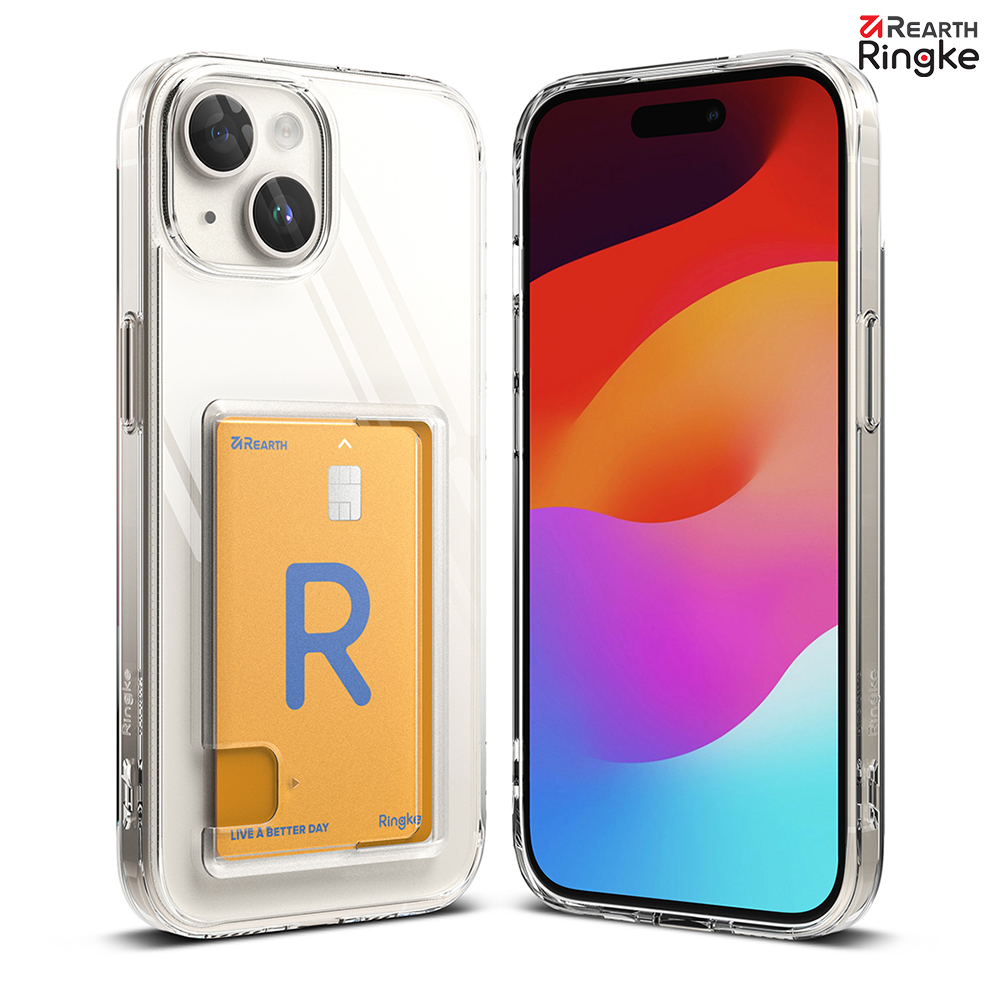 【Ringke】iPhone 15 Plus 6.7吋 [Fusion Card 卡片收納防撞手機保護殼