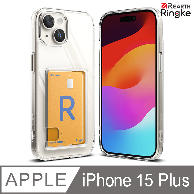 【Ringke】iPhone 15 Plus 6.7吋 [Fusion Card 卡片收納防撞手機保護殼