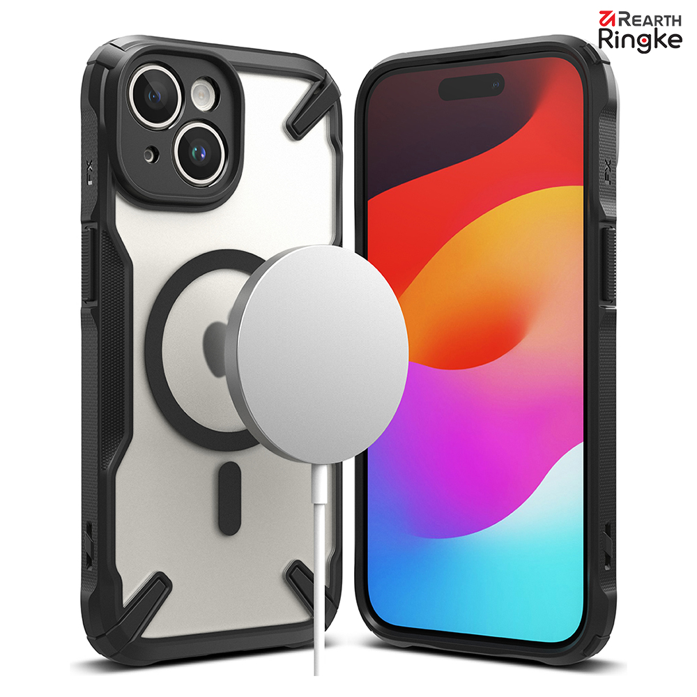 【Ringke】iPhone 15 Plus 6.7吋 [Fusion-X Magnetic 磁吸防撞手機保護殼