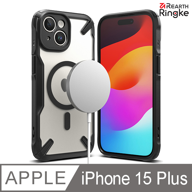 【Ringke】iPhone 15 Plus 6.7吋 [Fusion-X Magnetic 磁吸防撞手機保護殼
