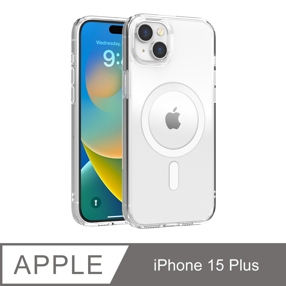 JTLEGEND iPhone 15 Plus 雙料磁吸減震保護殼