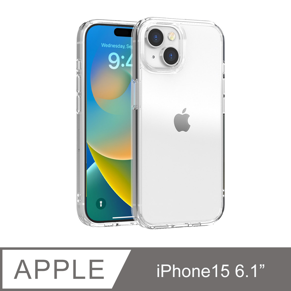 JTLEGEND iPhone 15 (6.1吋) 雙料減震保護殼