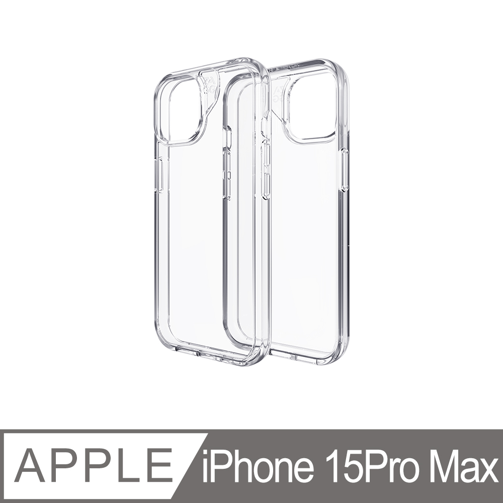 ZAGG iPhone 15 Pro Max 水晶透明-石墨烯防摔保護殼