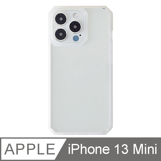 【TOYSELECT】iPhone 13 Mini BLAC 360度防爆抗摔透明iPhone手機殼-透明