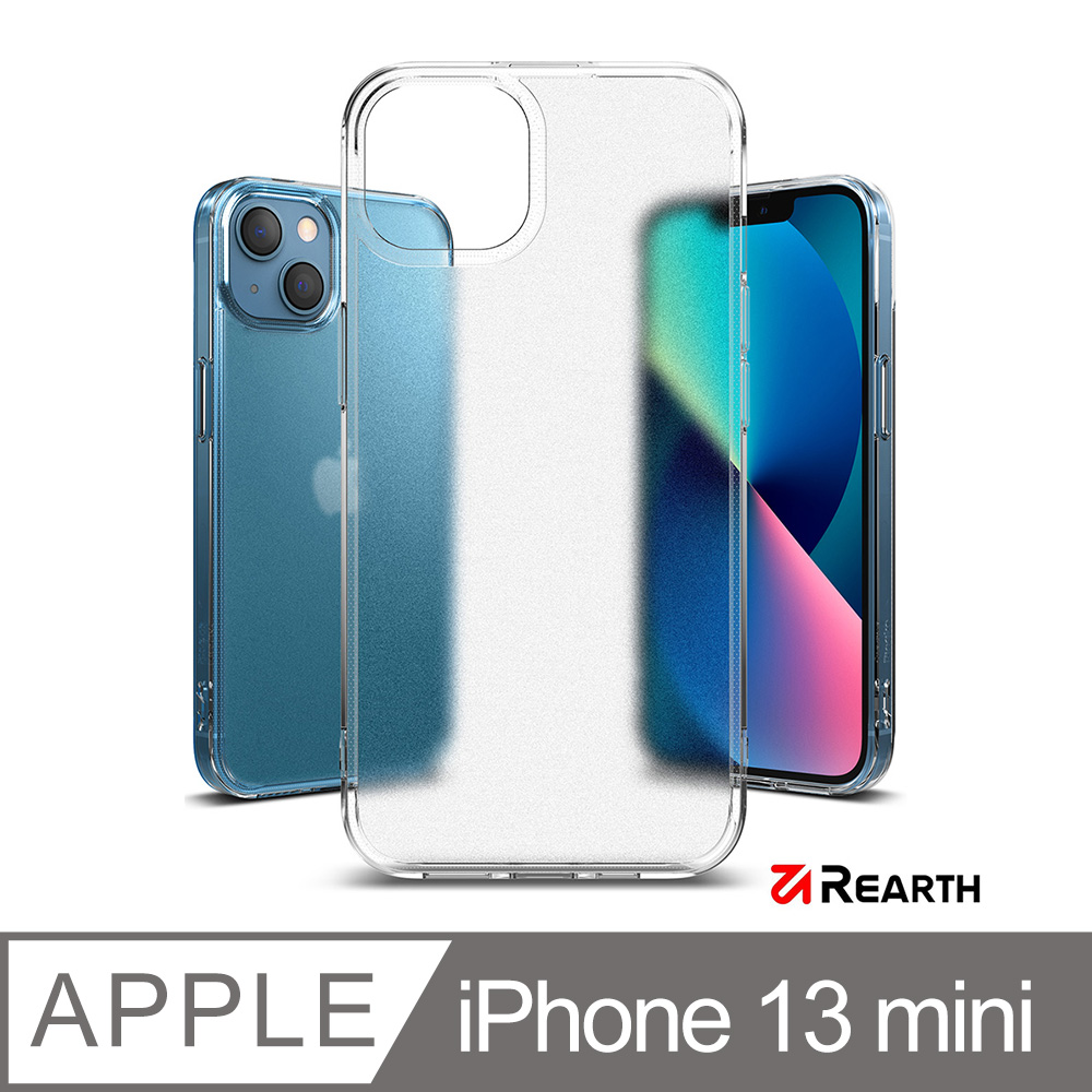 Rearth Apple iPhone 13 mini (Ringke Fusion) 高質感保護殼(霧透)