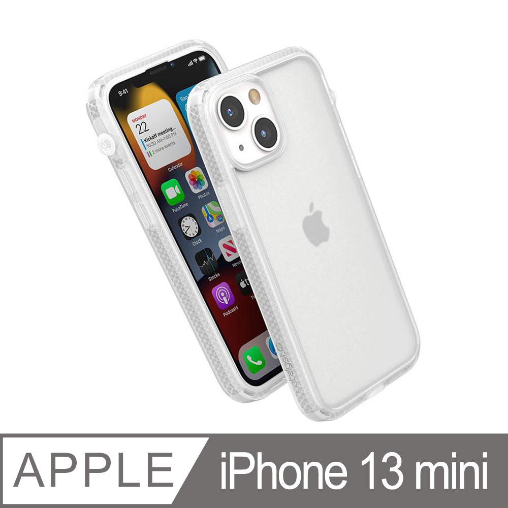 CATALYST iPhone13 mini (5.4吋) 防摔耐衝擊保護殼●霧白