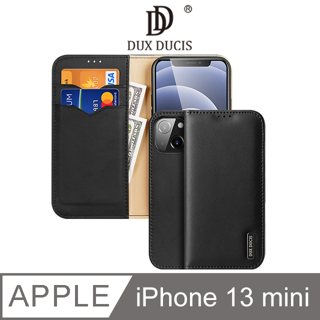 DUX DUCIS Apple iPhone 13 mini Hivo 真皮保護套 #皮套 #手機殼 # 保護殼