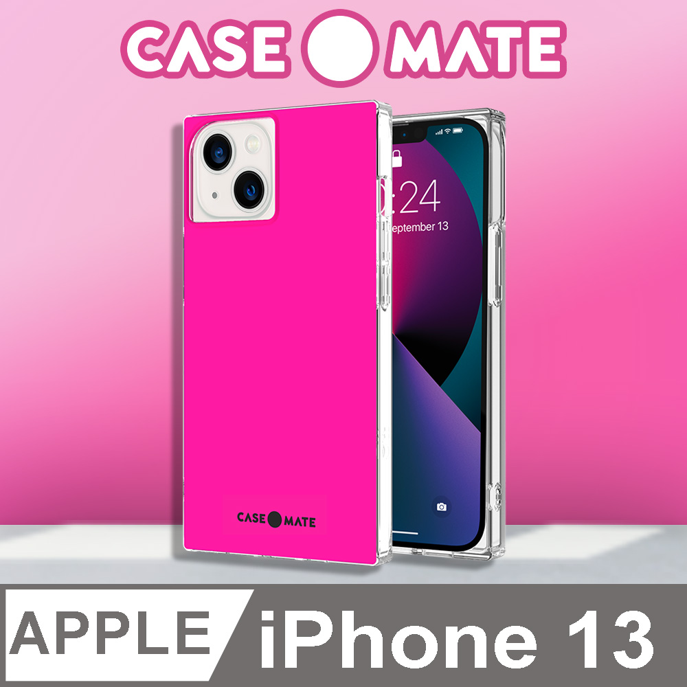 美國 Case●Mate iPhone 13 Blox 超方殼 - 粉紅色