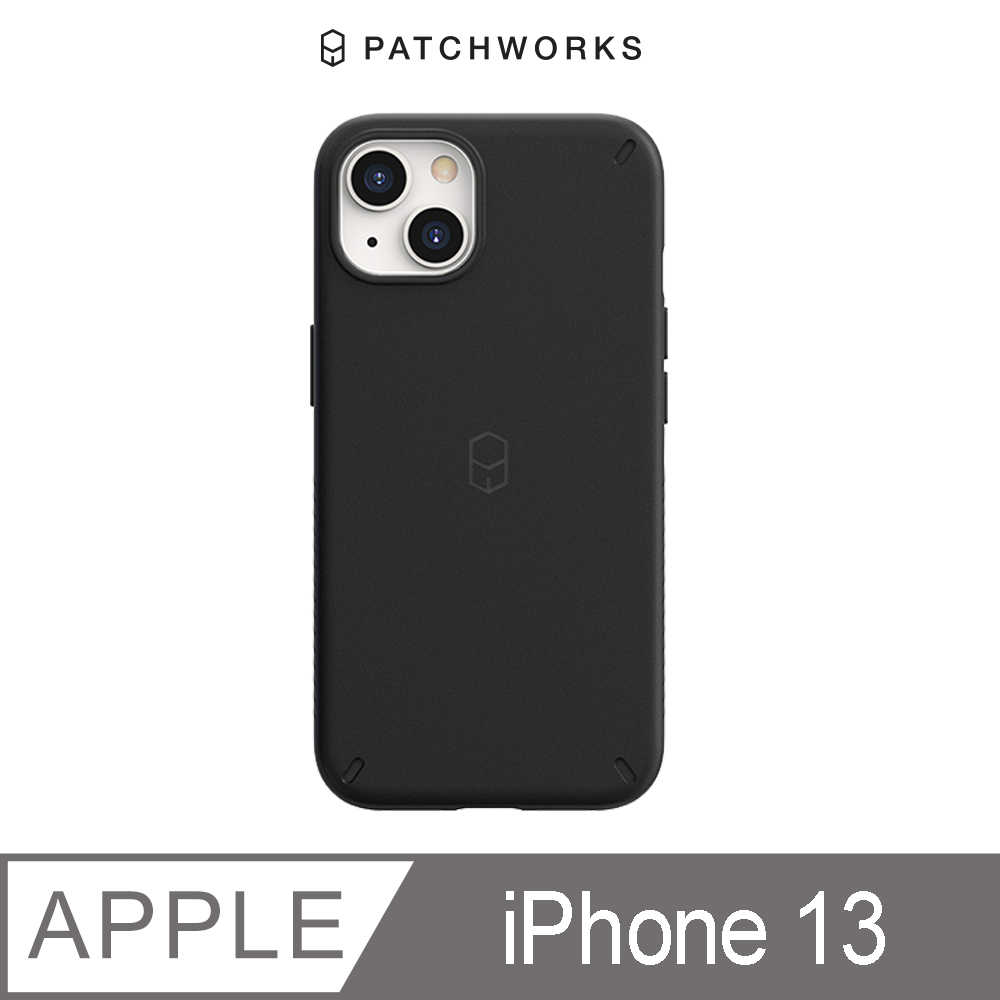 PATCHWORKS ITG+ 軍規防摔殼-iPhone 13 (6.1吋)黑