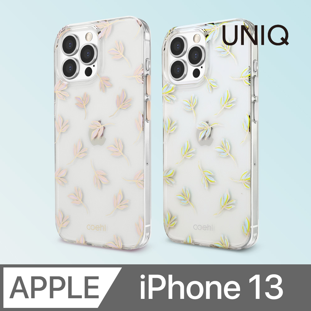 UNIQ COEHL Fleur 清新小花防摔雙料保護殼 iPhone 13 (6.1 吋)