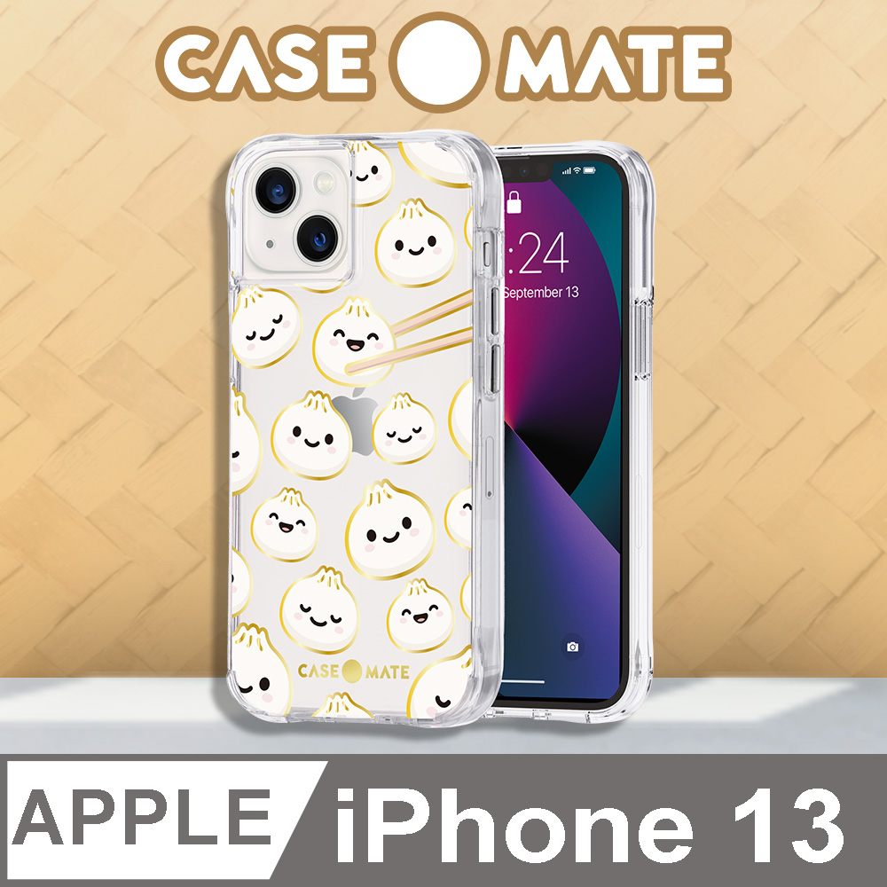 美國 Case●Mate iPhone 13 Print 個性防摔殼 - 可愛小湯包