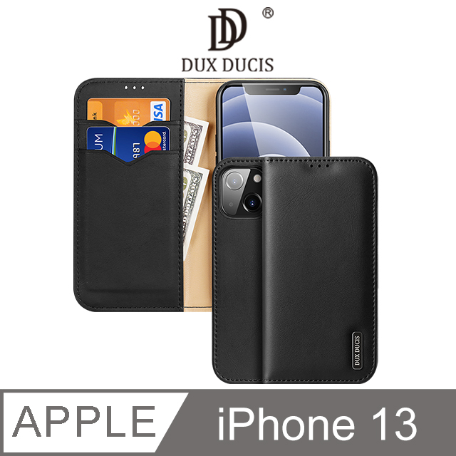 DUX DUCIS Apple iPhone 13 Hivo 真皮保護套 #手機殼 #保護殼 #磁吸 #卡槽收納