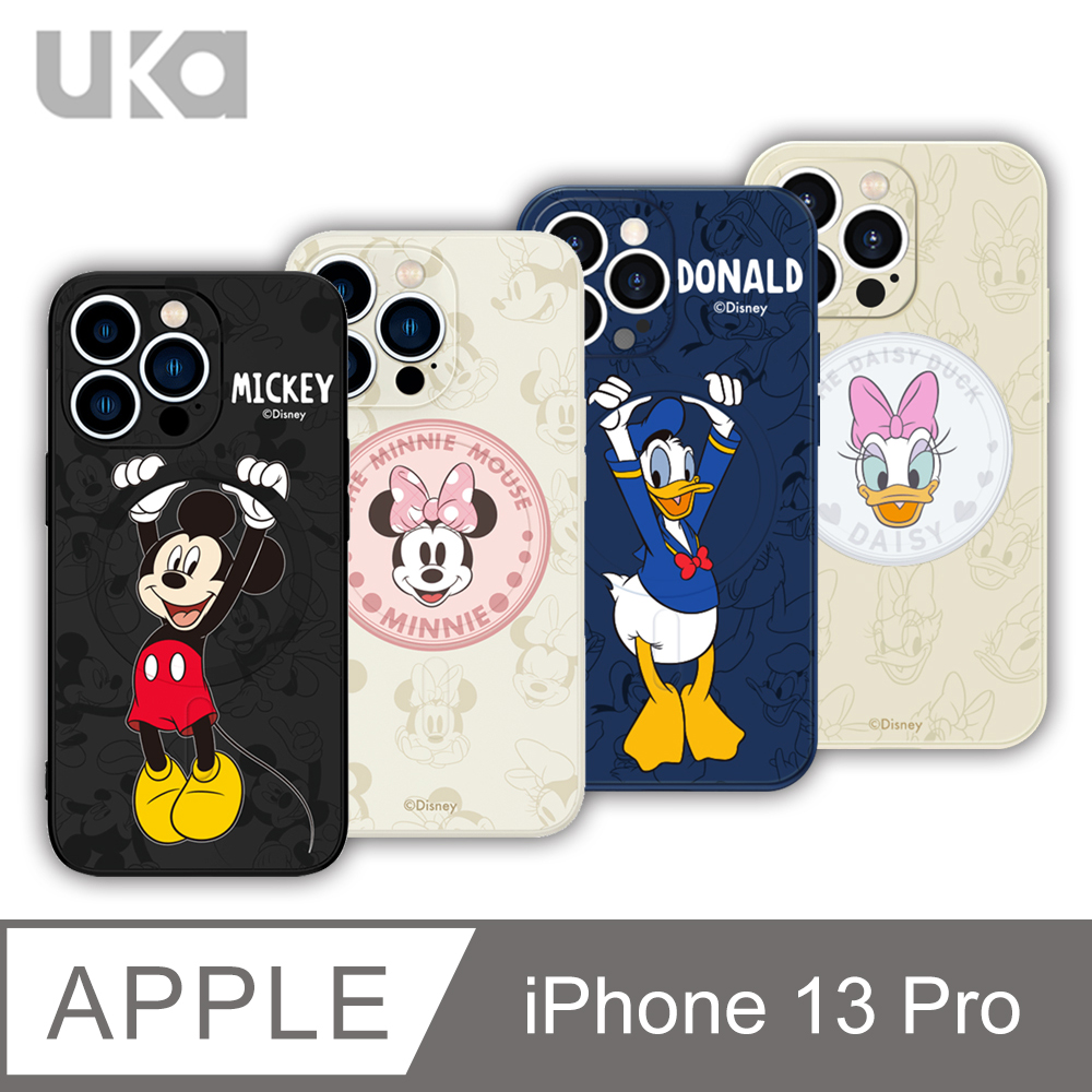 UKA 優加 iPhone 13 Pro 6.1吋 迪士尼矽膠磁吸保護殼(4款)