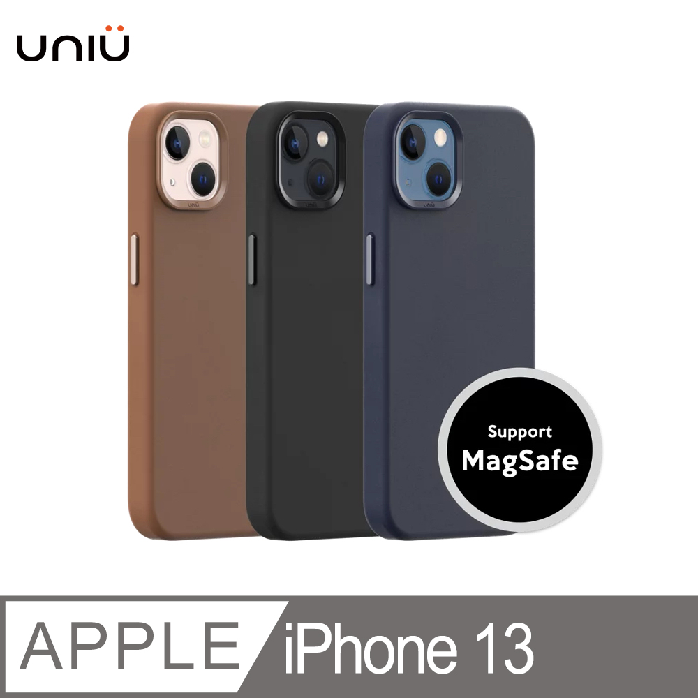 【UNIU】iPhone 13 | CUERO MAX 磁吸防刮真皮防摔殼 MagSafe