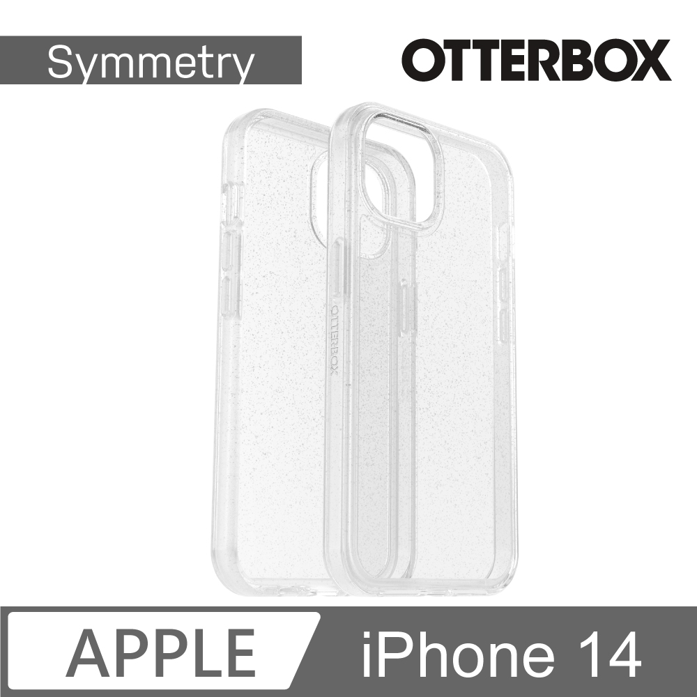 OtterBox iPhone 14 Symmetry炫彩透明保護殼-Stardust星塵