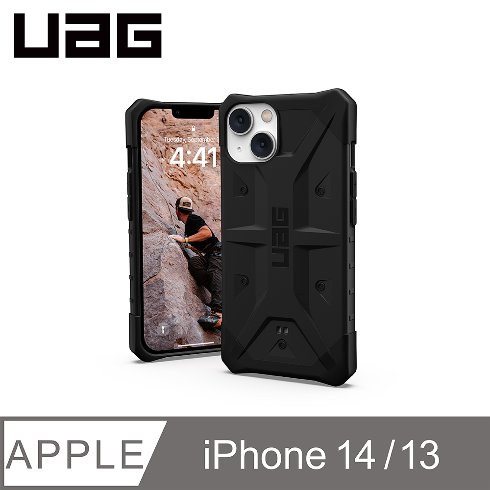 UAG iPhone 14 耐衝擊保護殼-黑