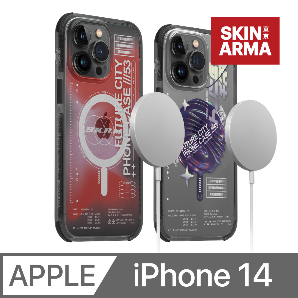 SKINARMA 日本潮牌 Shorai IML工藝可磁吸防摔手機殼 iPhone 14 (6.1 吋)