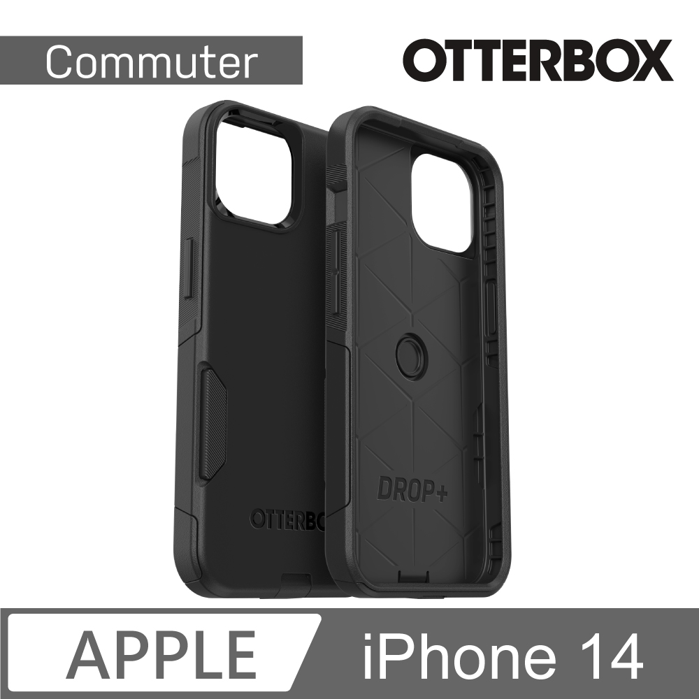 OtterBox iPhone 14 Commuter通勤者系列保護殼-黑