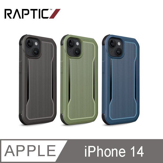 RAPTIC Apple iPhone 14 Fort Magsafe 保護殼#軍規多重防摔#加高設計#鏡頭保護