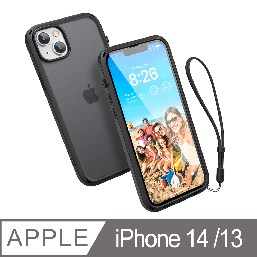 CATALYST iPhone14 (6.1) 防摔耐衝擊保護殼●霧黑