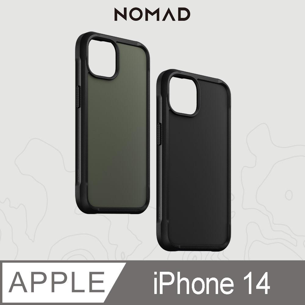 美國NOMAD 抗摔耐震保護殼-iPhone 14 (6.1)