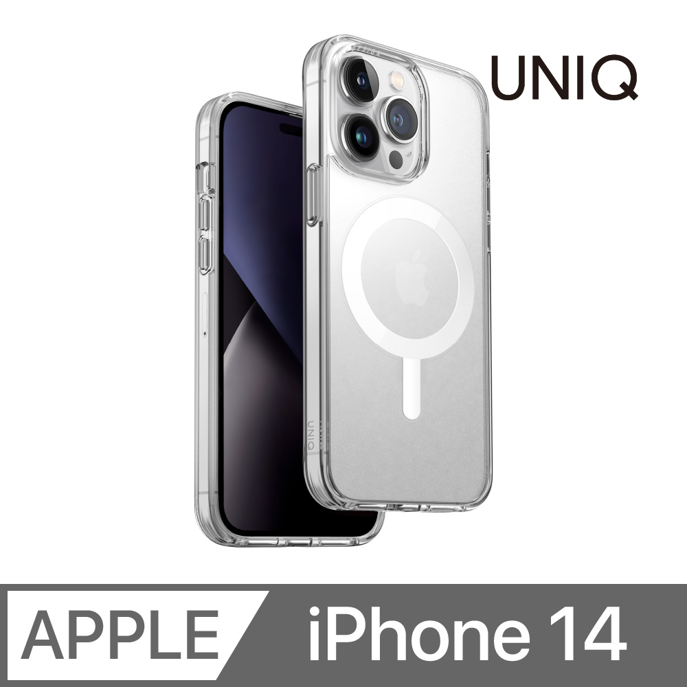 UNIQ Lifepro Xtreme 超透亮防摔雙料保護殼 支援磁吸 iPhone 14 (6.1 吋)