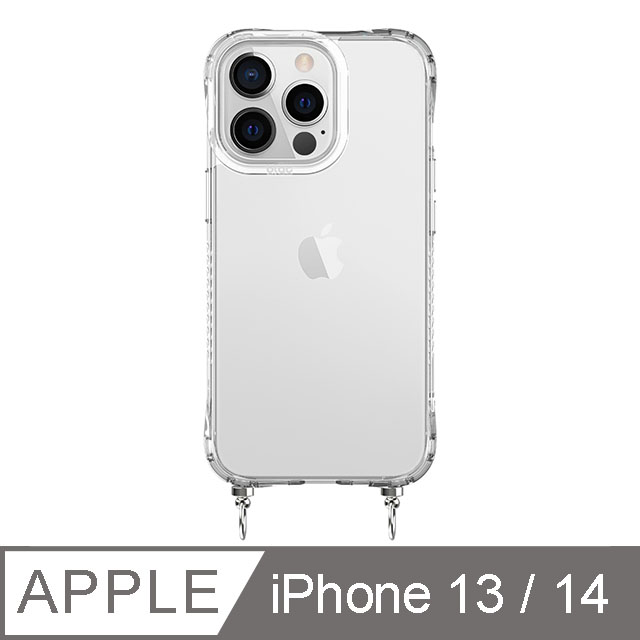 iPhone 13/14 6.1吋 BLAC Glacier冰川抗黃軍規防摔繩掛殼