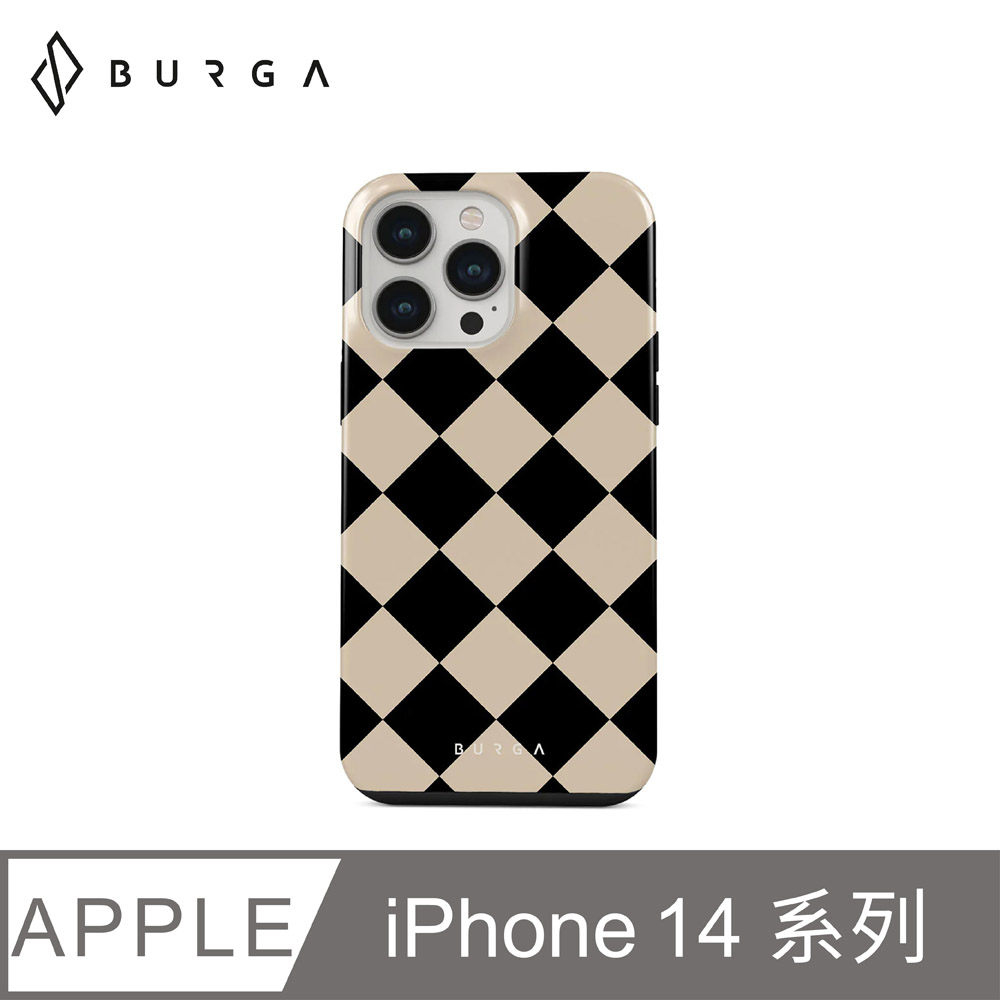 BURGA iPhone 14 系列 Tough款磁吸式防摔保護殼-經典格紋