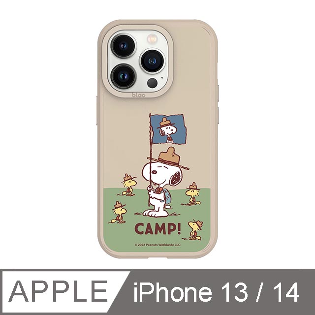 iPhone 13/14 6.1吋 SNOOPY史努比 CAMP峽谷強悍MagSafe iPhone手機殼