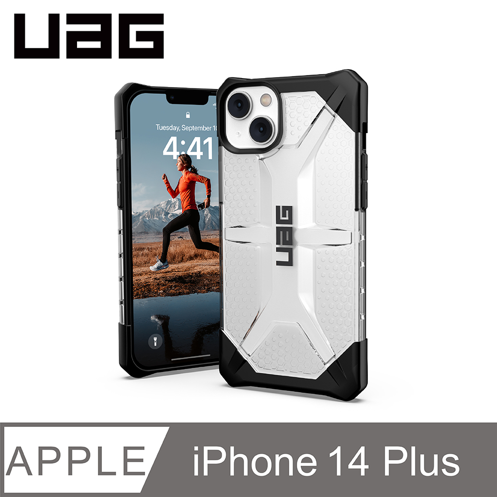 UAG iPhone 14 Plus 耐衝擊保護殼-透明