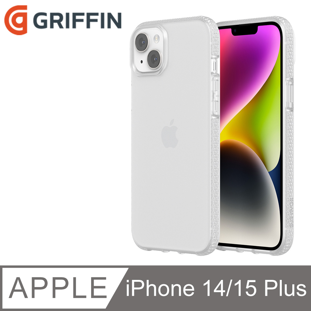 Griffin iPhone 14 Plus (6.7吋) Survivor Clear 透明軍規防摔殼