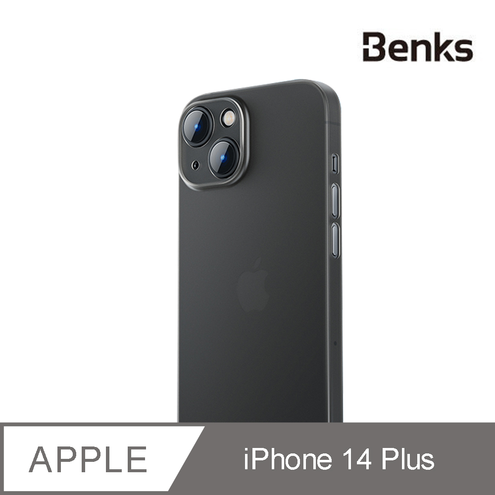 【Benks】iPhone i14 Plus Lollipop 極薄保護殼 透黑