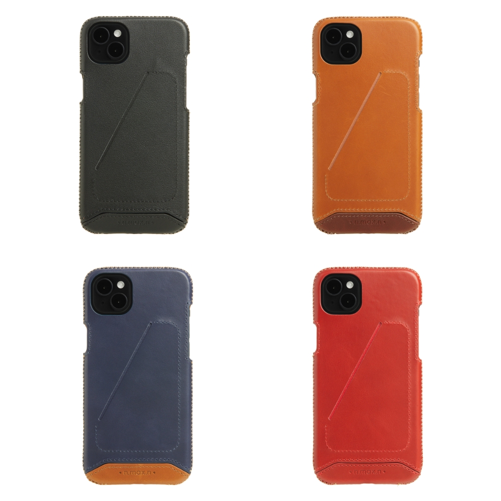 【n max n】iPhone14 Plus 經典系列全包覆手機皮套-四色任選