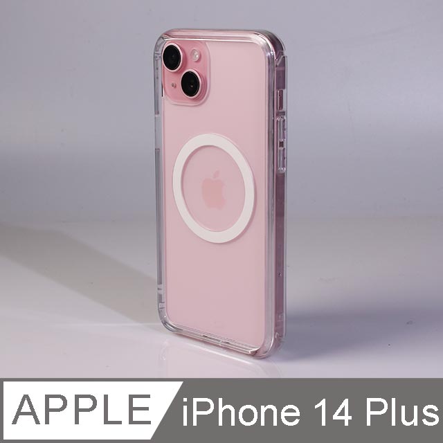 Moxbii 極空戰甲(For iPhone 14 Plus) 磁吸保護殼 Magsafe 不變黃 軍規級防摔殼 臺灣製造