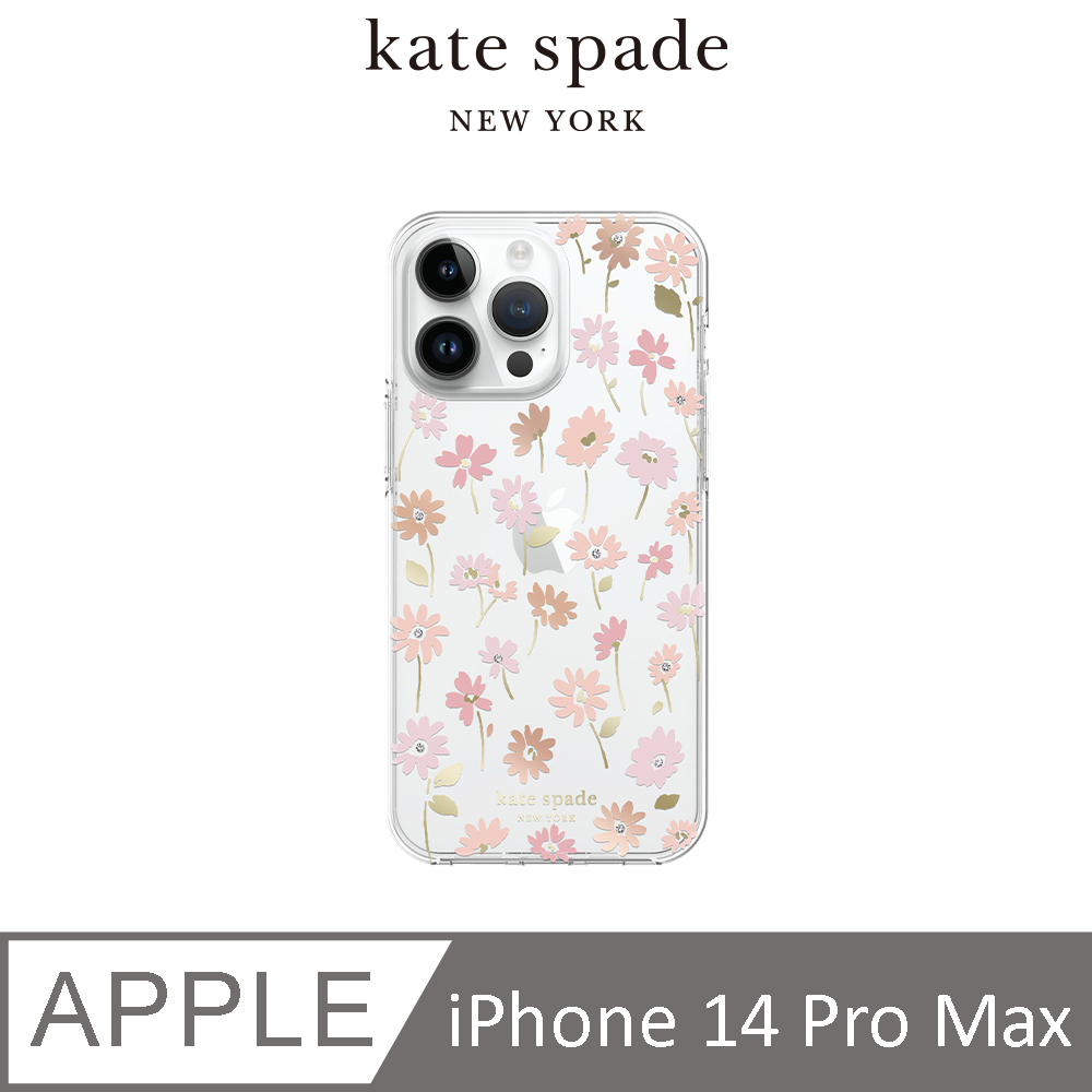 【kate spade】 iPhone 14 Pro Max 精品手機殼 初春花語