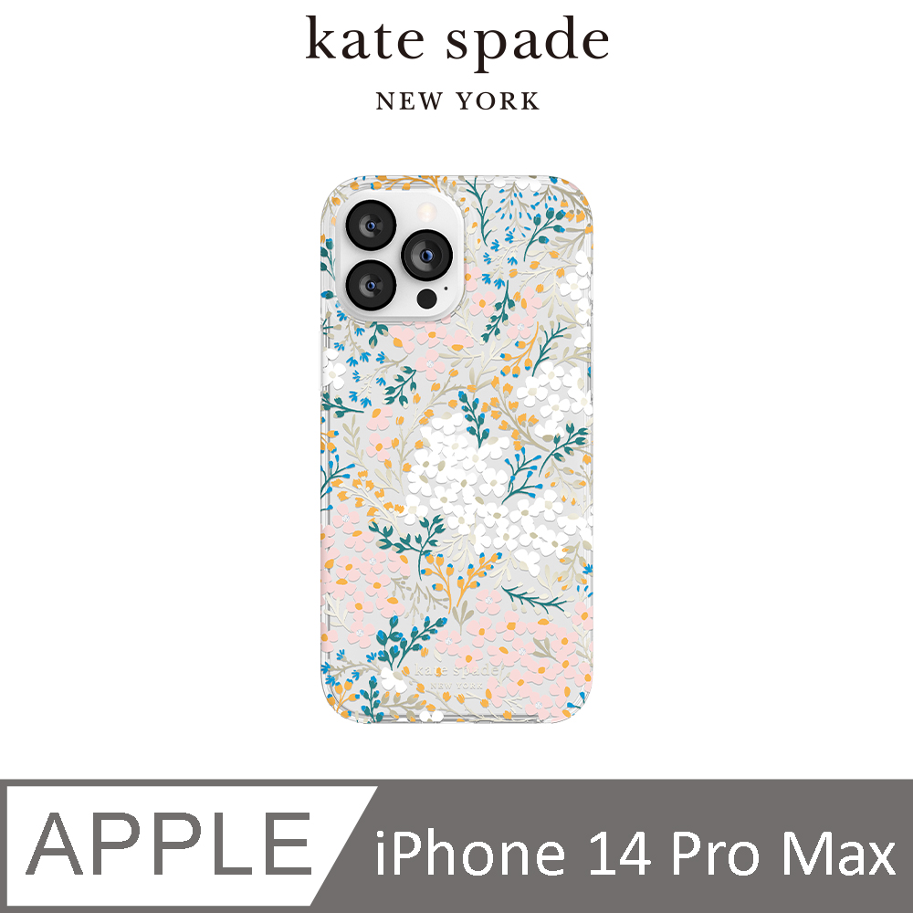 【kate spade】iPhone 14 Pro Max 精品手機殼 祕密花園