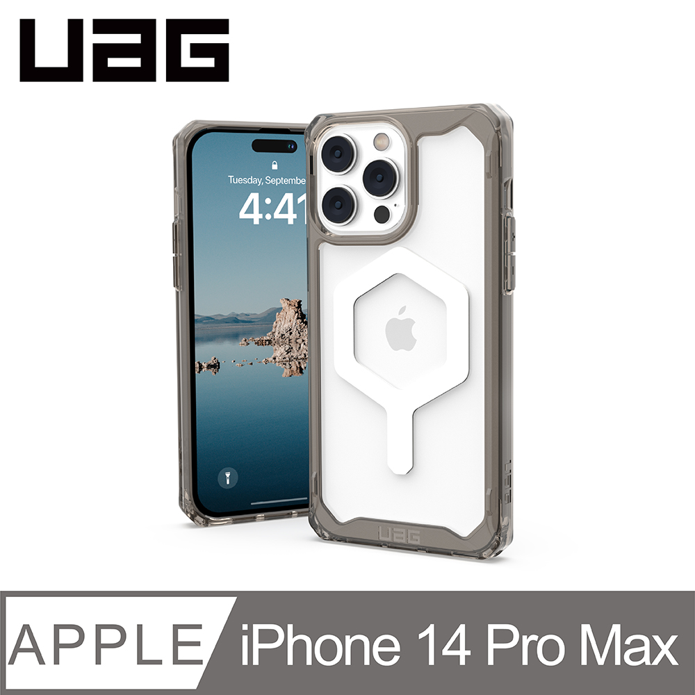 UAG iPhone 14 Pro Max MagSafe 耐衝擊保護殼-全透明