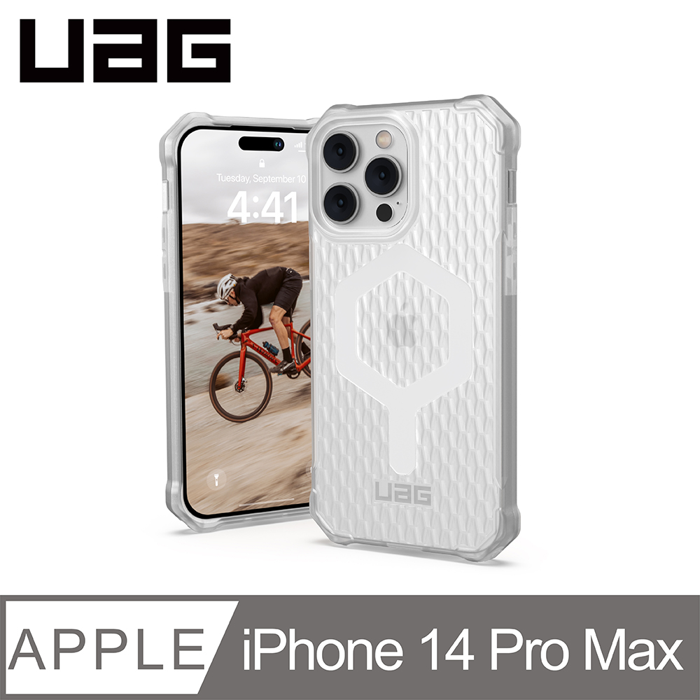 UAG iPhone 14 Pro Max MagSafe 耐衝擊輕量保護殼-透明