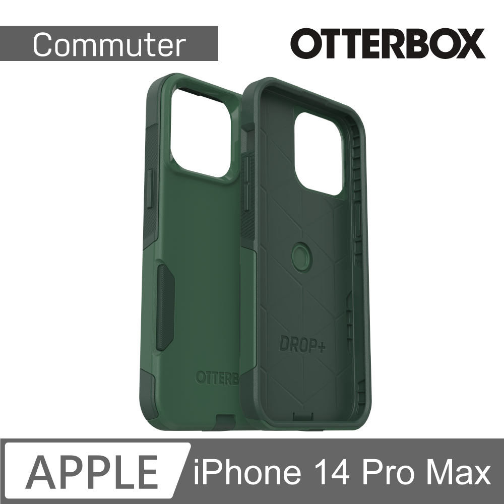 OtterBox iPhone 14 Pro Max Commuter通勤者系列保護殼-綠