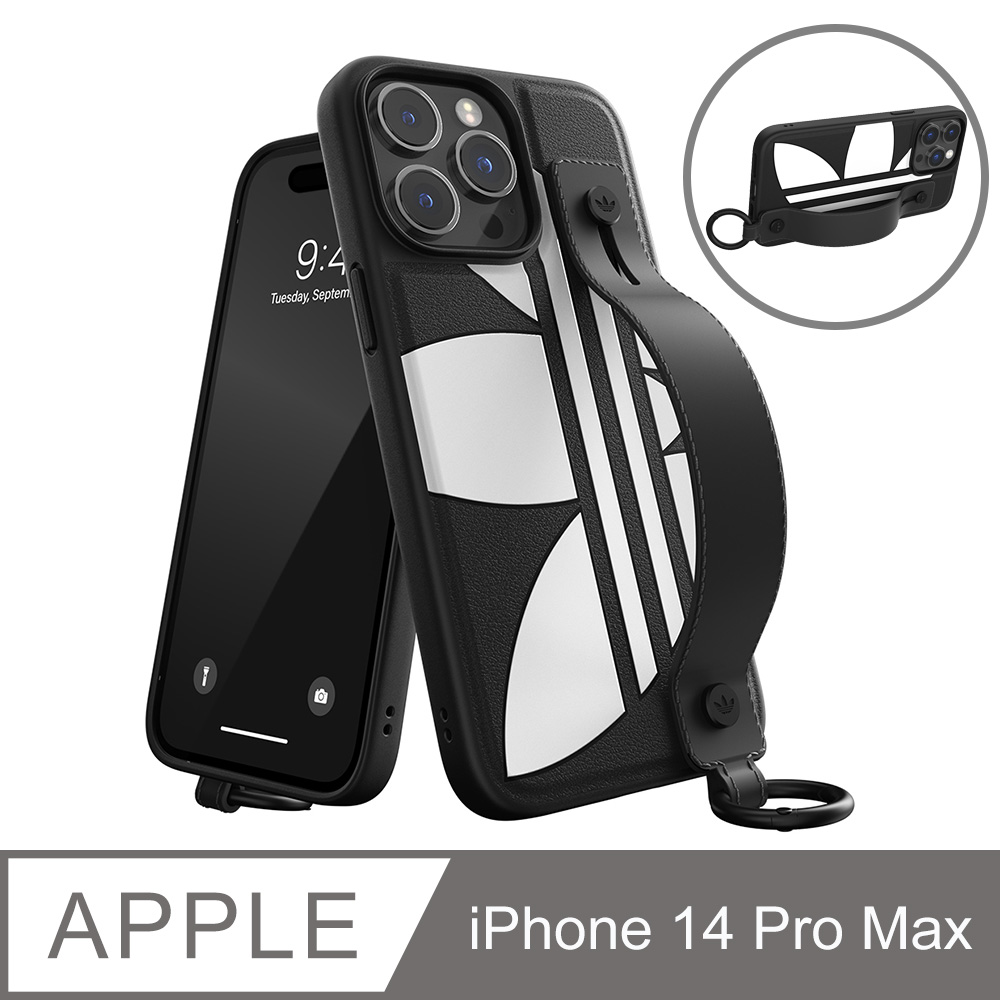 adidas Originals iPhone 14 Pro Max(6.7吋) 支架扣環手機殼