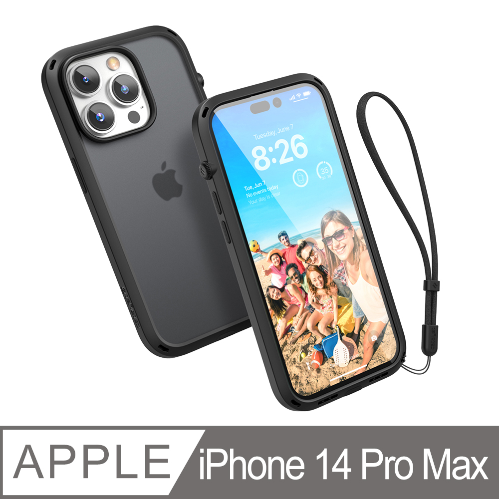 CATALYST iPhone14 Pro Max (6.7) 防摔耐衝擊保護殼●霧黑