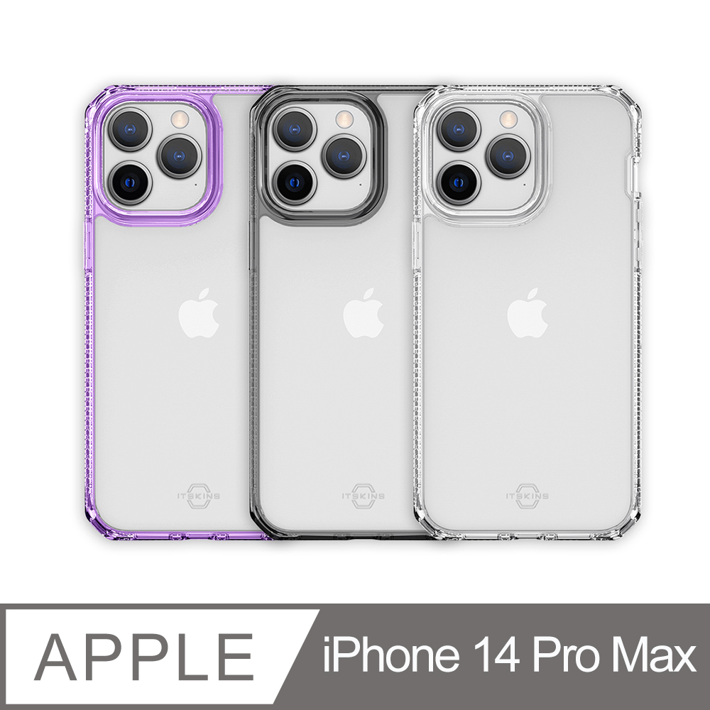 ITSKINS iPhone 14 Pro Max(6.7吋Pro) HYBRID R CLEAR 防摔保護殼
