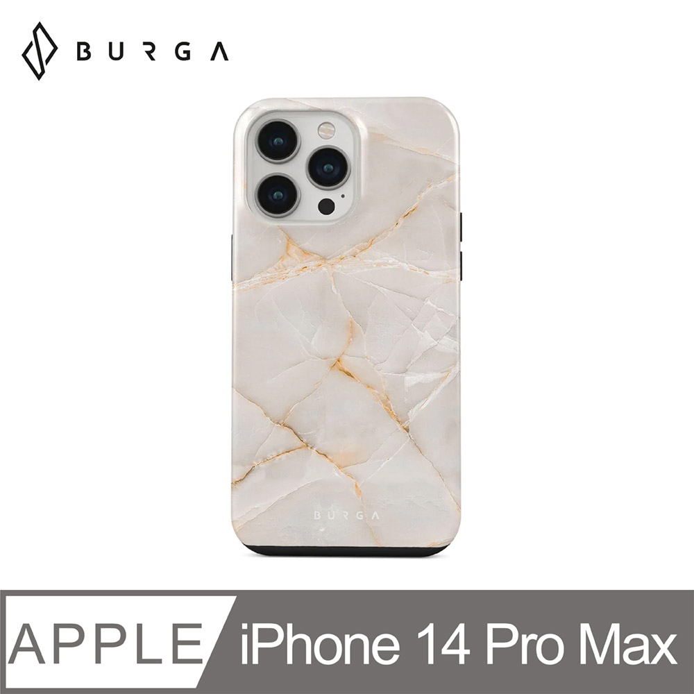 BURGA iPhone 14 Pro Max Tough系列防摔保護殼-金沙香草