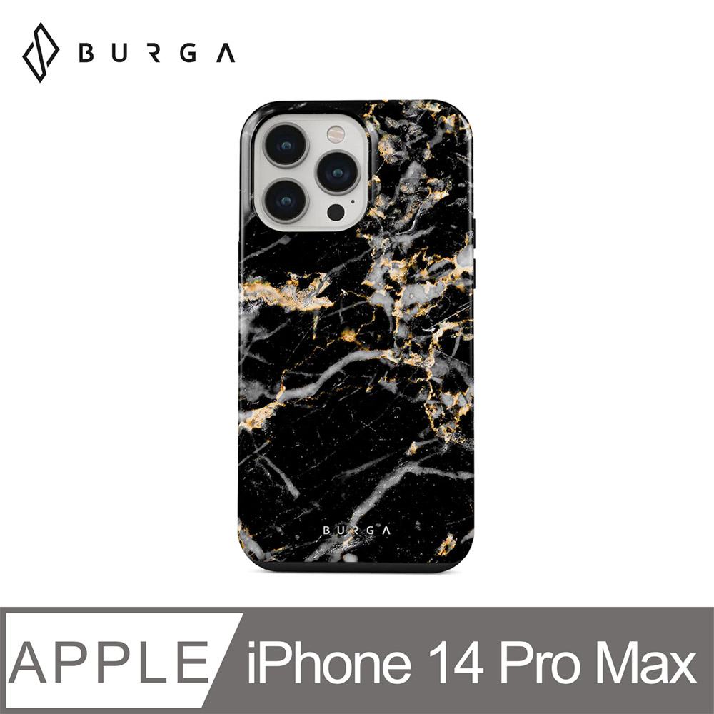 BURGA iPhone 14 Pro Max Tough系列防摔保護殼-黑暮星願