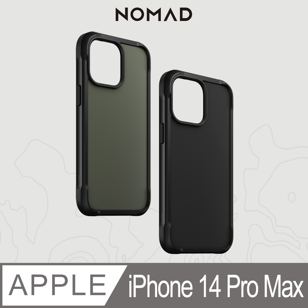 美國NOMAD 抗摔耐震保護殼-iPhone 14 Pro Max (6.7)