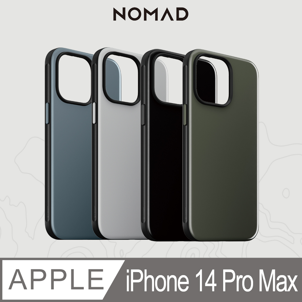 美國NOMAD 運動彩酷保護殼-iPhone 14 Pro Max (6.7)