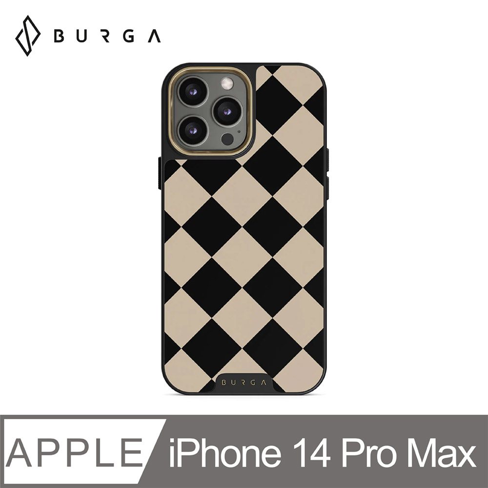 BURGA iPhone 14 Pro Max Elite系列防摔保護殼-經典格紋