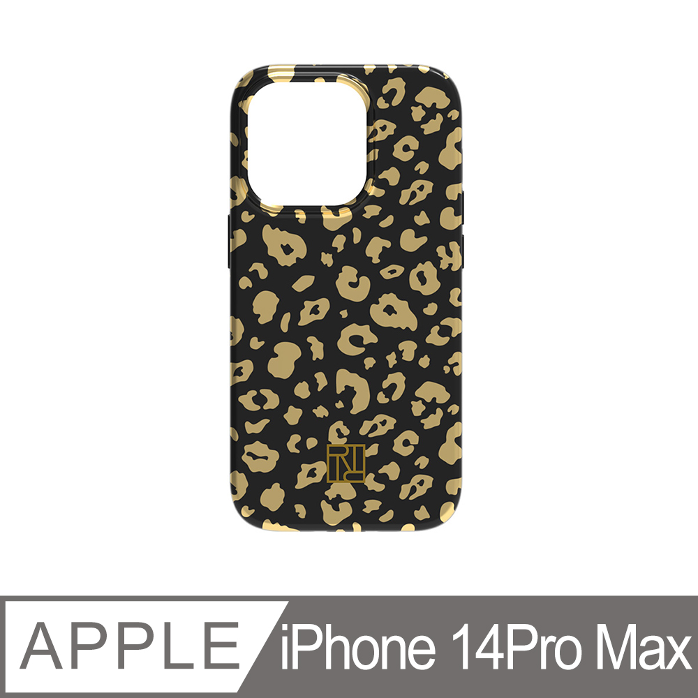 Richmond&Finch iPhone 14 Pro Max 6.7吋 RF瑞典手機殼 - 金斑豹紋