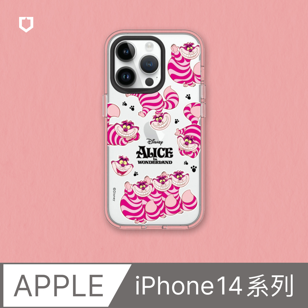 【犀牛盾】iPhone 14系列Clear透明防摔手機殼｜迪士尼經典系列-愛麗絲夢遊仙境2